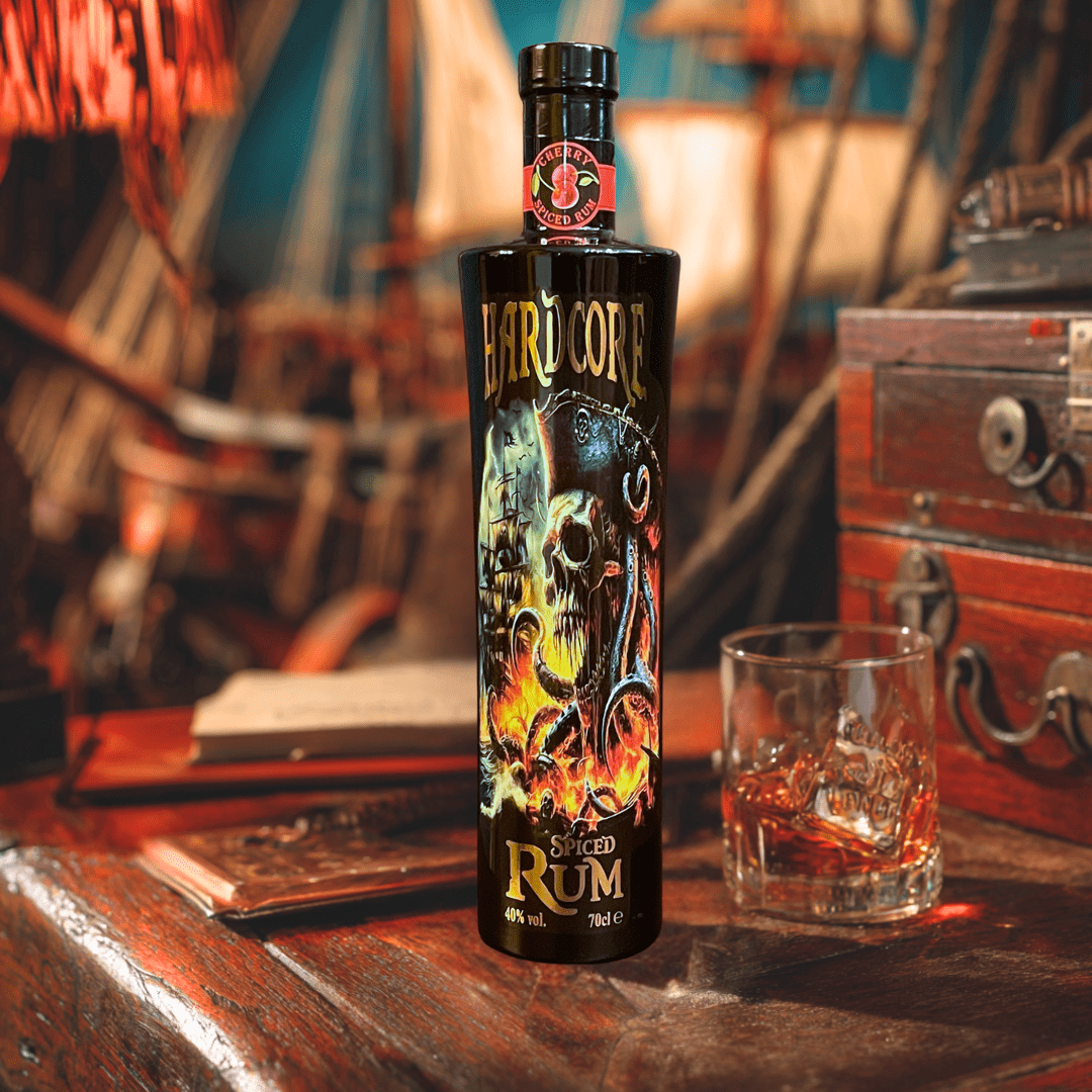 HARDCORE Spiced Rum - Ultra Premium Spirits - SIN CITY SPIRITS