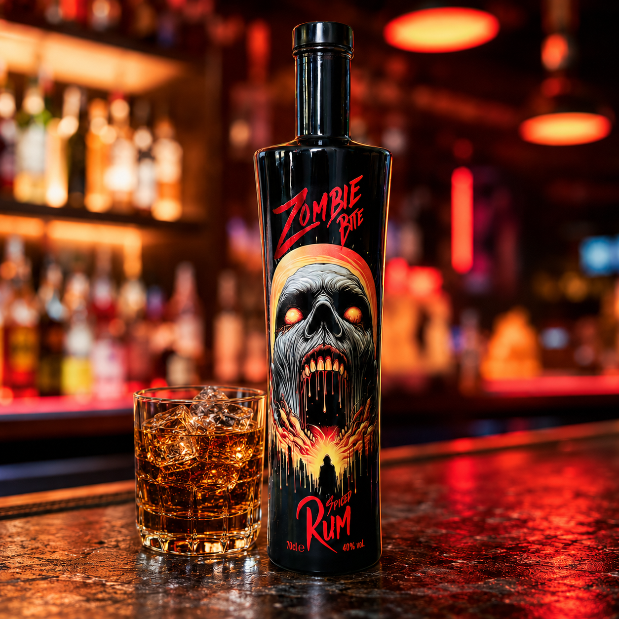 ZOMBIE BITE Spiced Rum - Ultra Premium Spirits - SIN CITY SPIRITS