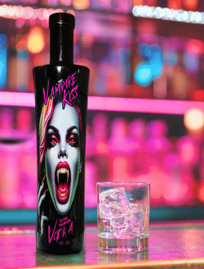 VAMPIRE KISS Ultra Premium Vodka Original by SIN CITY SPIRITS