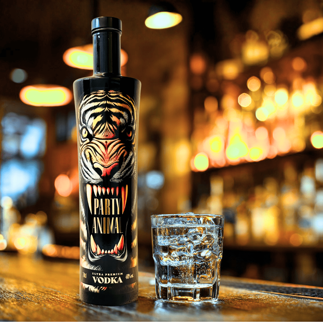 PARTY ANIMAL Ultra Premium Vodka 70CL - SIN CITY SPIRITS