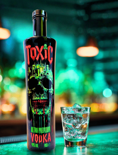 TOXIC Ultra Premium Vodka 70CL - SIN CITY SPIRITS