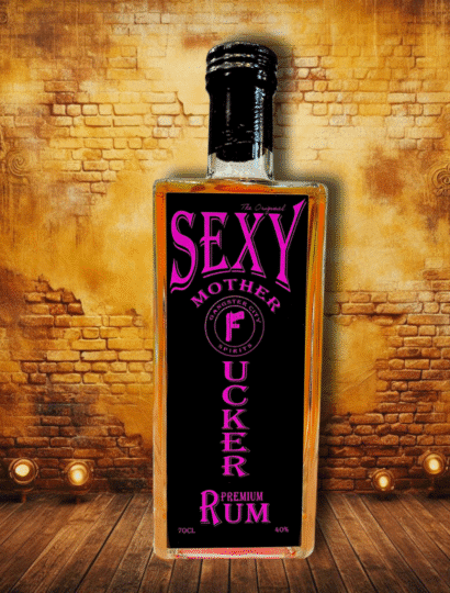 SEXY MOTHER FUCKER Spiced Rum by SIN CITY Spirits with attitude 40% 70CL