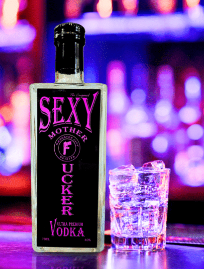 SEXY MOTHER FUCKER Ultra Premium Vodka by SIN CITY Spirits with attitude 70CL 40%