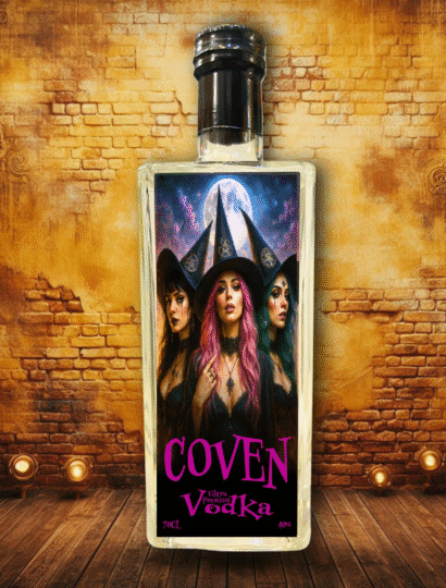 COVEN Ultra Premium Vodka by SIN CITY SPIRITS