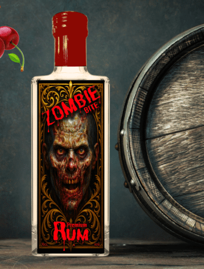 ZOMBIE BITE Cherry Spiced Rum by SIN CITY SPIRITS