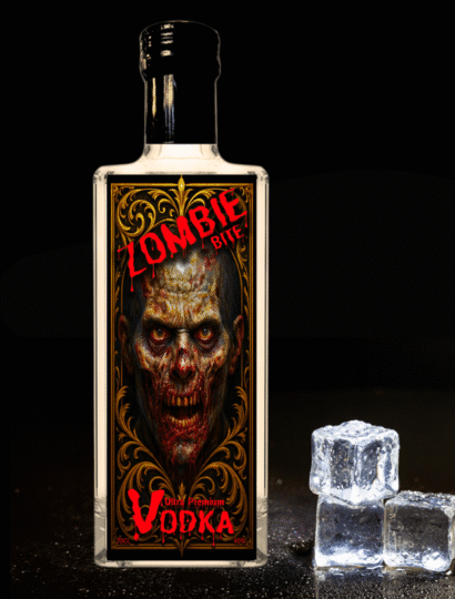ZOMBIE BITE Ultra Premium Vodka by SIN CITY SPIRITS