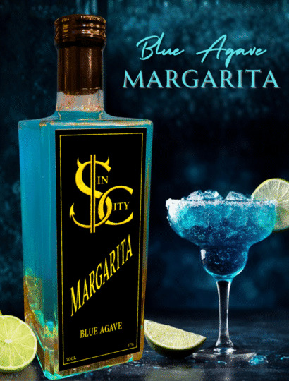 Blue Agave Margarita ready to drink cocktail by SIN CITY SPIRITS
