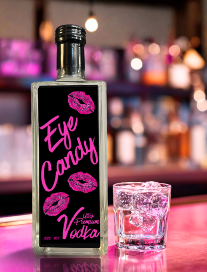 EYE CANDY Ultra premium vodka by sin city spirits