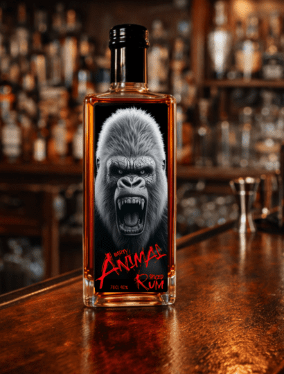 Party Animal rum by SIN CITY SPIRITS