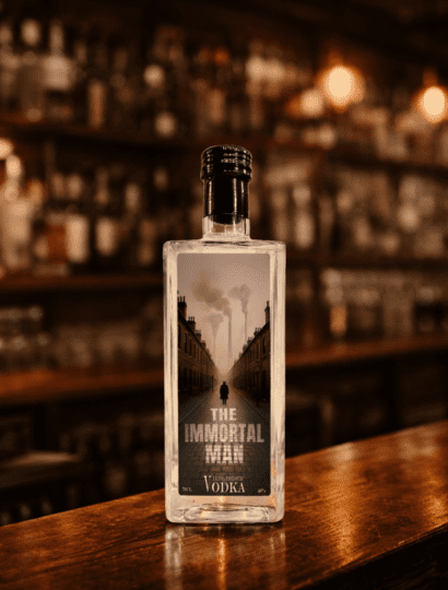 THE IMMORTAL MAN ultra premium vodka